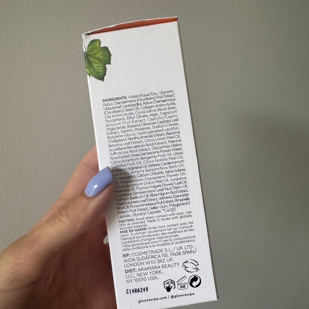 Glow Recipe Cloudberry Bright Essence Toner 75 ml - Picture 5 of 5
